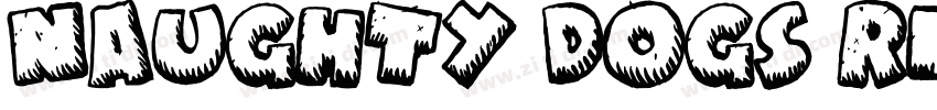 Naughty dogs Regular字体转换 Naughty dogs Regular字体转换